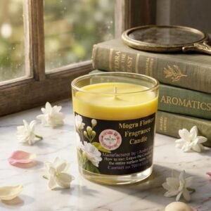 Mogra Scented Shot Glass Candle