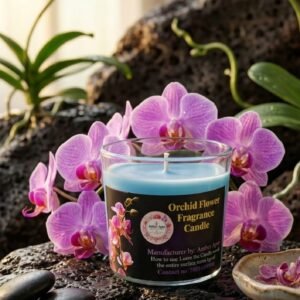 Orchid Scented Shot Glass Candle