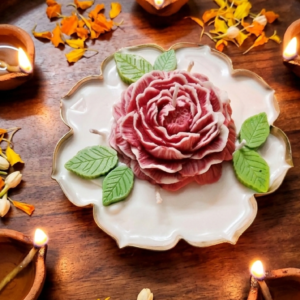 ROSE SCENTED URLI CANDLE