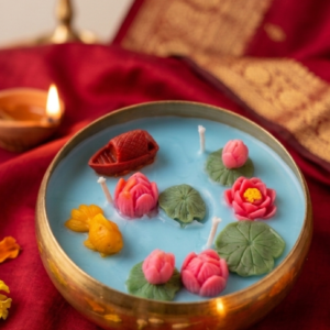 Lotus Pond Urli Candle